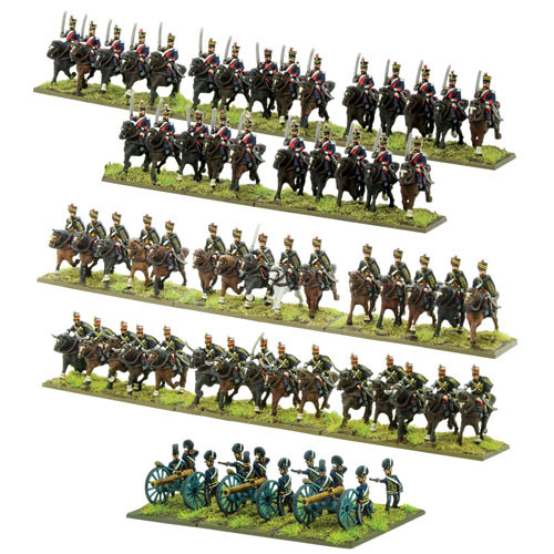 

Миниатюра Warlord Games Black Powder Epic Battles: Waterloo - British Light Cavalry Brigade