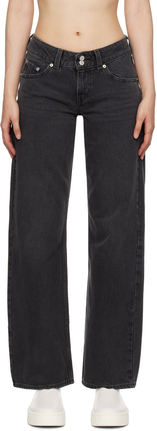 

Черные джинсы Superlow Levi'S