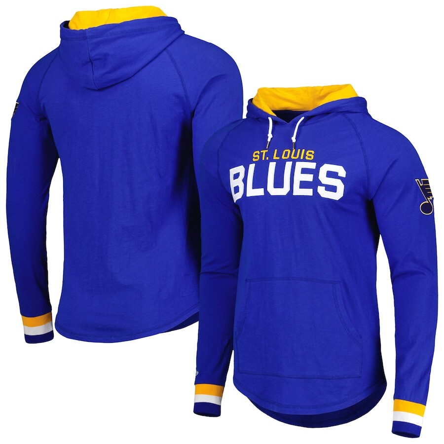 

Футболка с длинным рукавом Mitchell & Ness St Louis Blues, синий