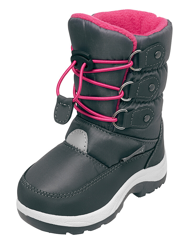 

Ботинки Playshoes, цвет Schwarz/ Pink