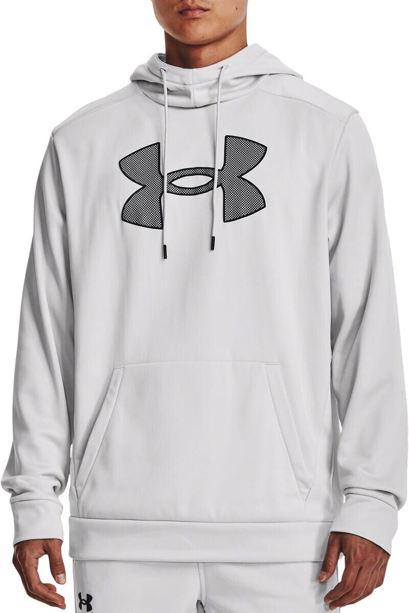 

Худи с принтом логотипа Under Armour, светло-серый
