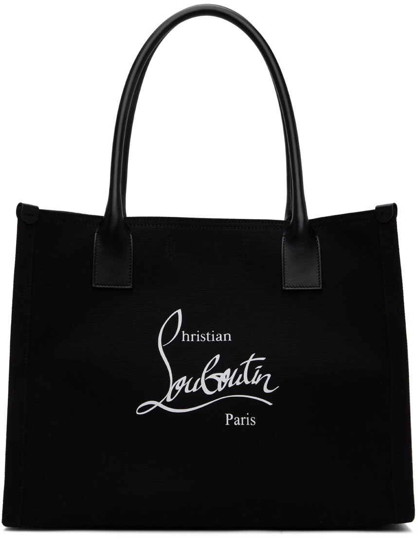 

Черная большая сумка-тоут Nastroloubi E/W Christian Louboutin