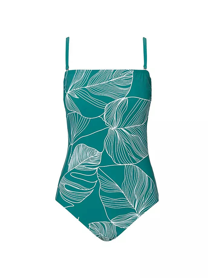 

Цельный купальник-бандо Natural Essence Gottex Swimwear, белый