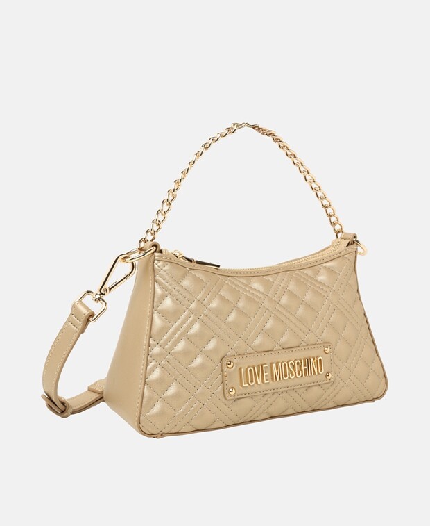 

Сумка-мессенджер Love Moschino, золотой