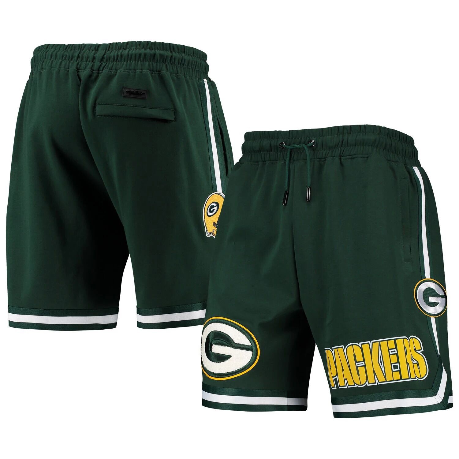 

Мужские шорты Pro Standard зеленого цвета Green Bay Packers Core