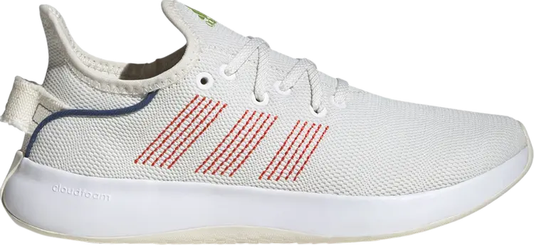 

Кроссовки Wmns Cloudfoam Pure 'Off White Bright Red', белый