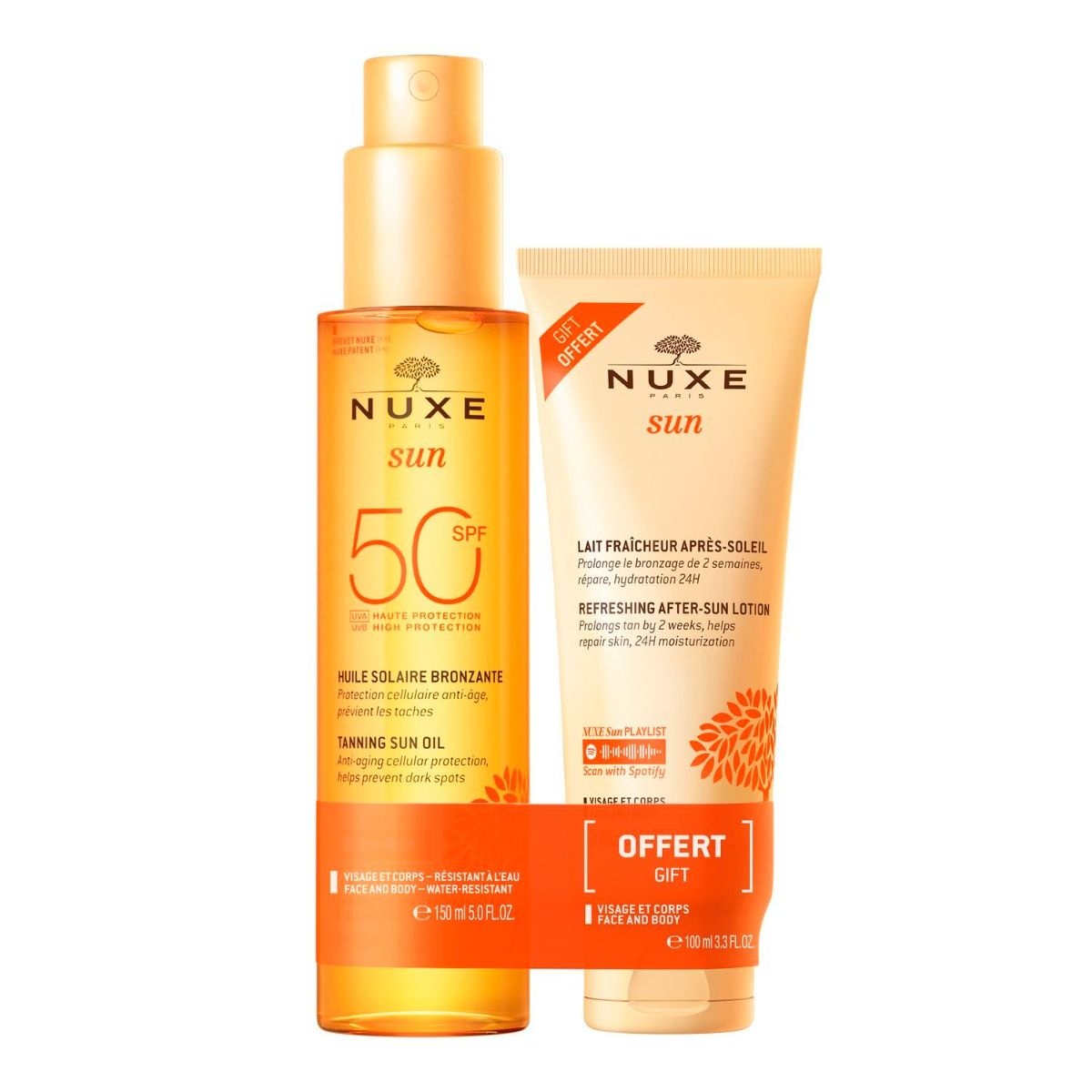 

Набор дермокосметики Nuxe Sun SPF50, 1 шт