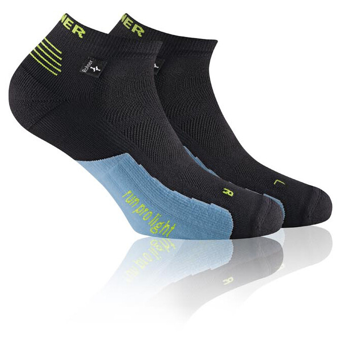 

Носки для бега Rohner Run Pro Light L/R, черный