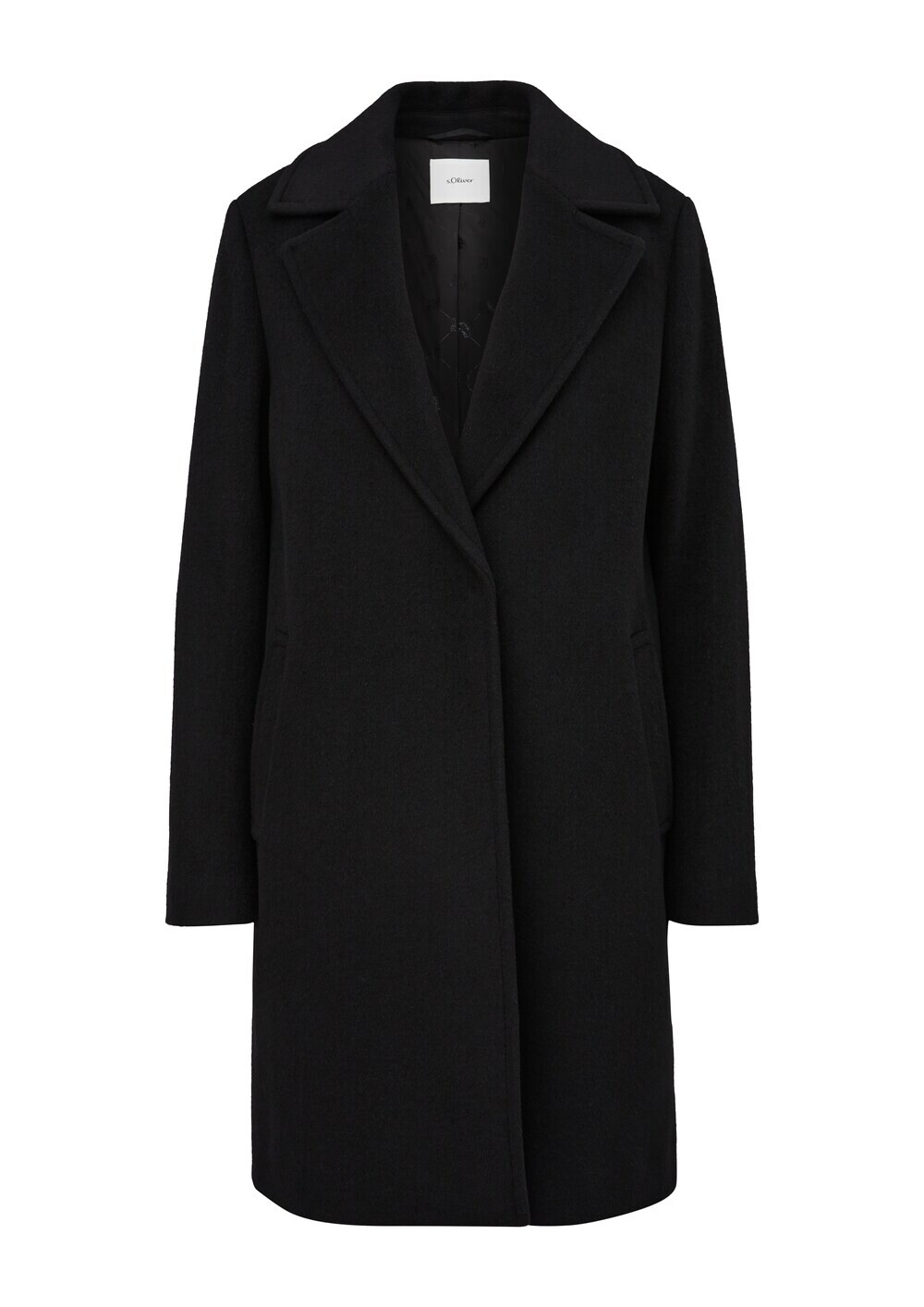 

Межсезонное пальто s.Oliver BLACK LABEL, черный