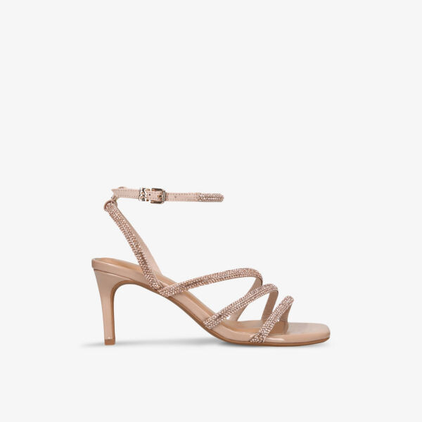 

Босоножки savanna low с металлизированным декором Kg Kurt Geiger, коричневый