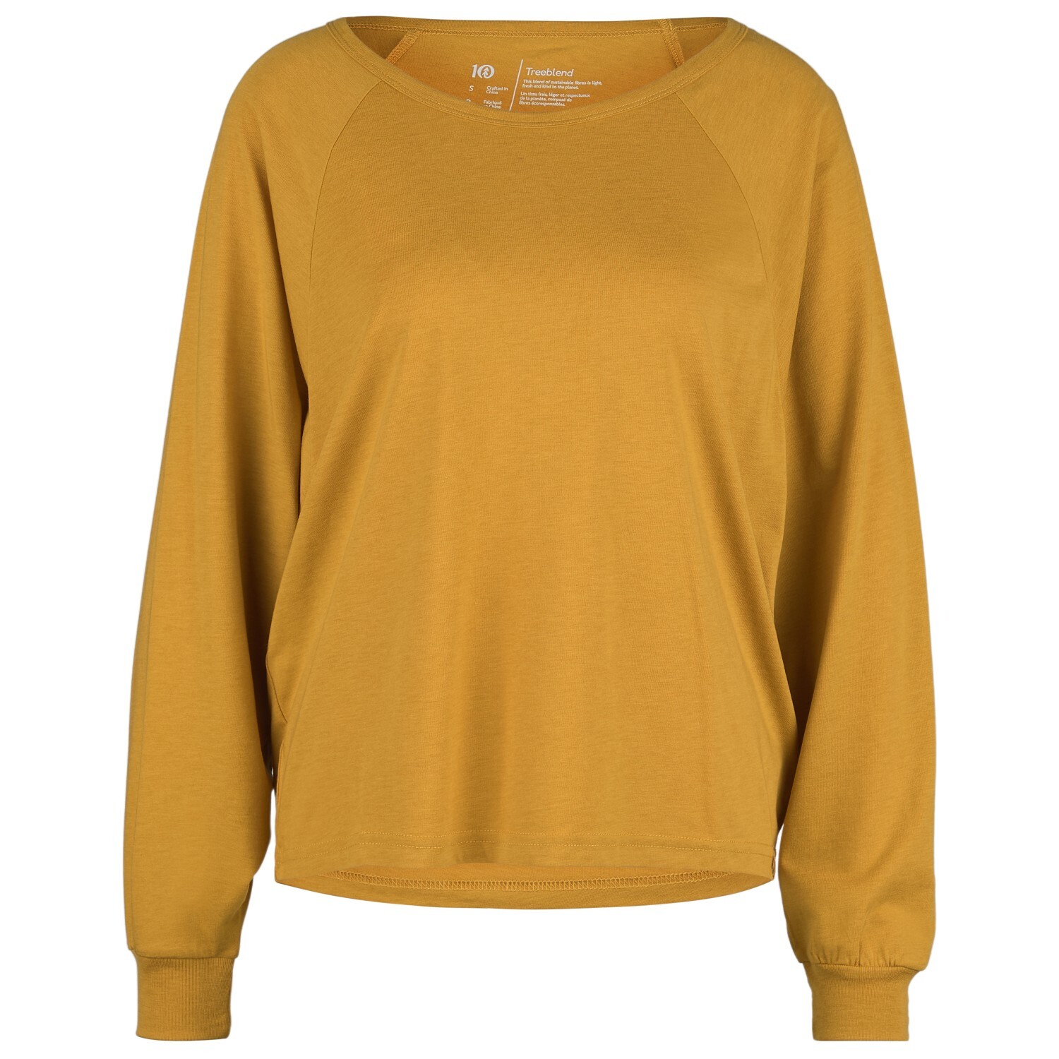 

Лонгслив Tentree Women's Treeblend Raglan, цвет Harvest Gold