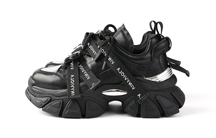 

Кроссовки Vinyviola Chunky Sneakers Women's Low-top, черный