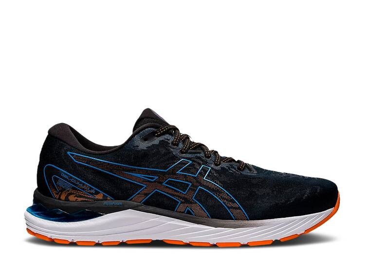

Кроссовки ASICS GEL CUMULUS 23 4E WIDE 'BLACK REBORN BLUE', черный