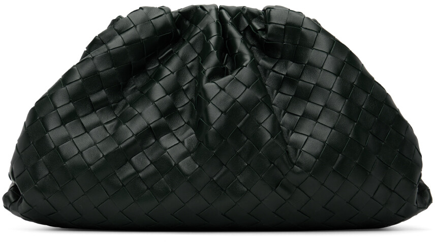 

Зеленый клатч Intrecciato Bottega Veneta