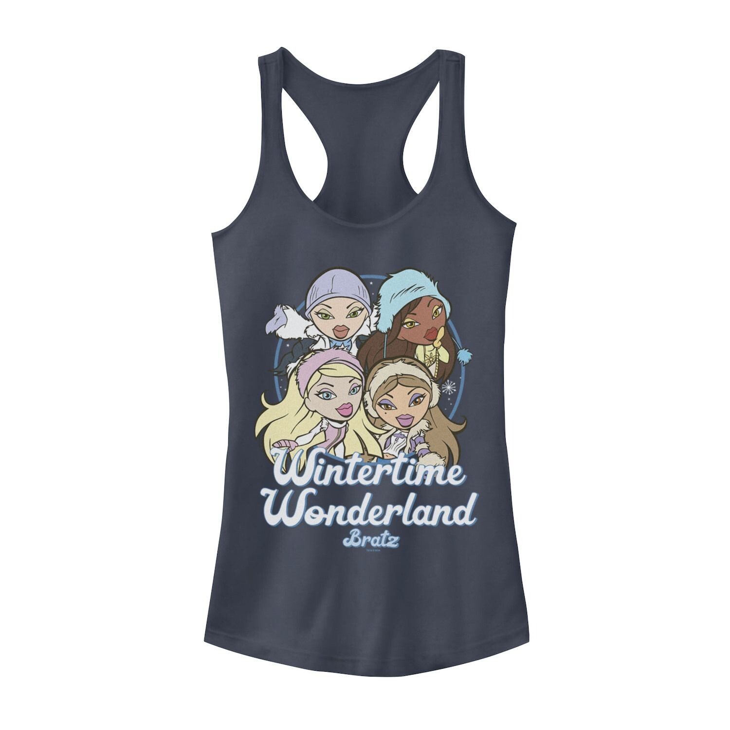 

Юниорская майка Bratz Winter Wonderland Bratz Circle Portrait. Licensed Character