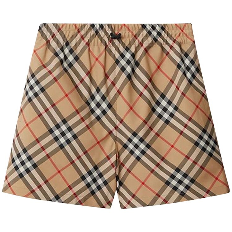 

Шорты Burberry Check Shorts, бежевый
