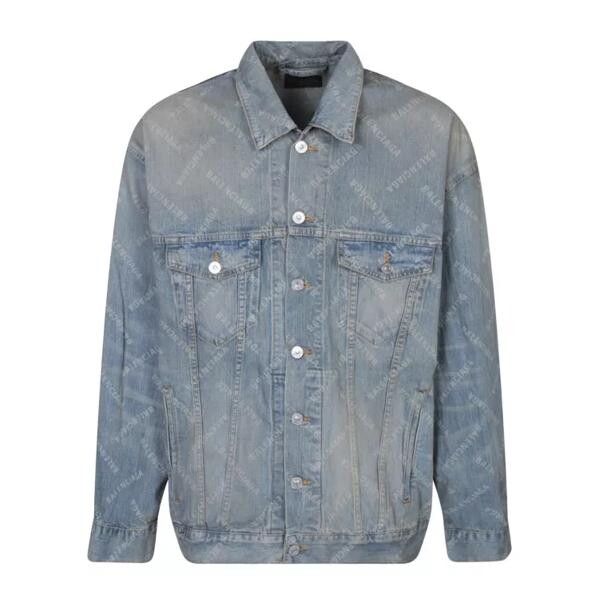 

Куртка denim jacket Balenciaga, синий