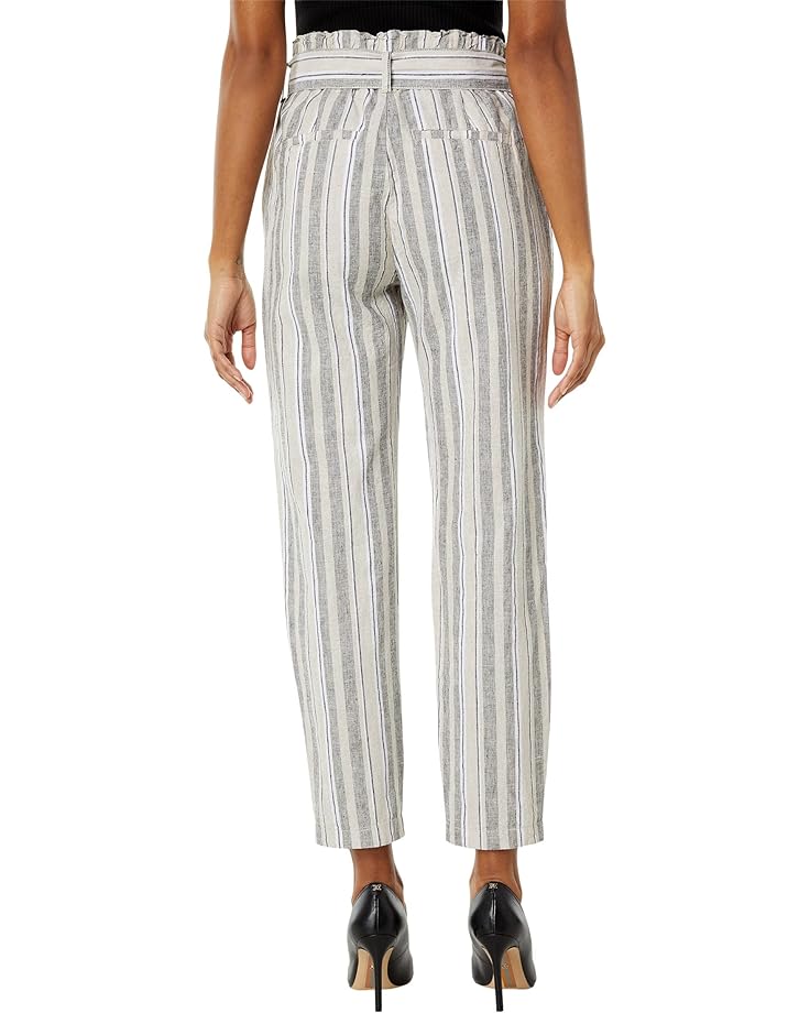 Брюки Jag Jeans Belted Pleat Pants, цвет Linen Stripe