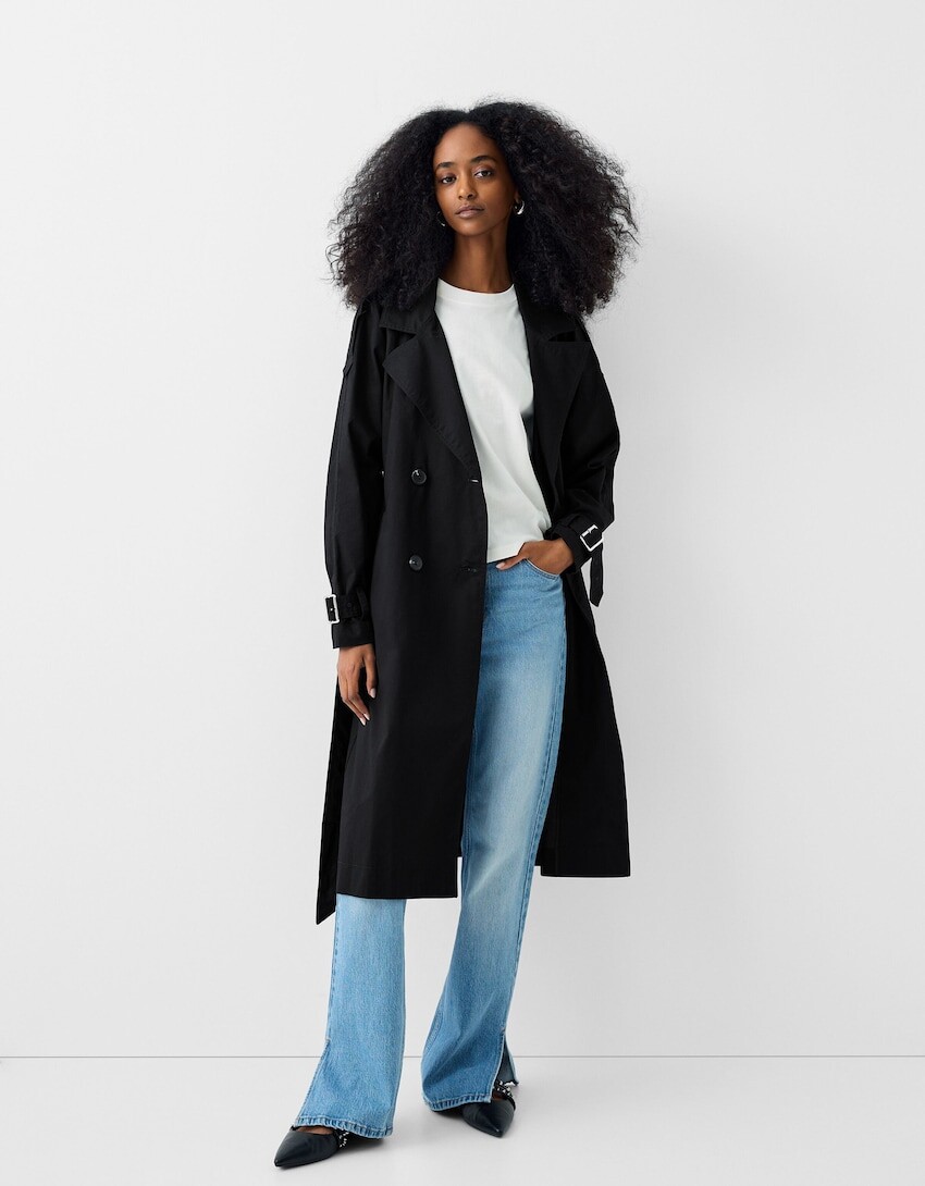 

Куртка Bershka, черный