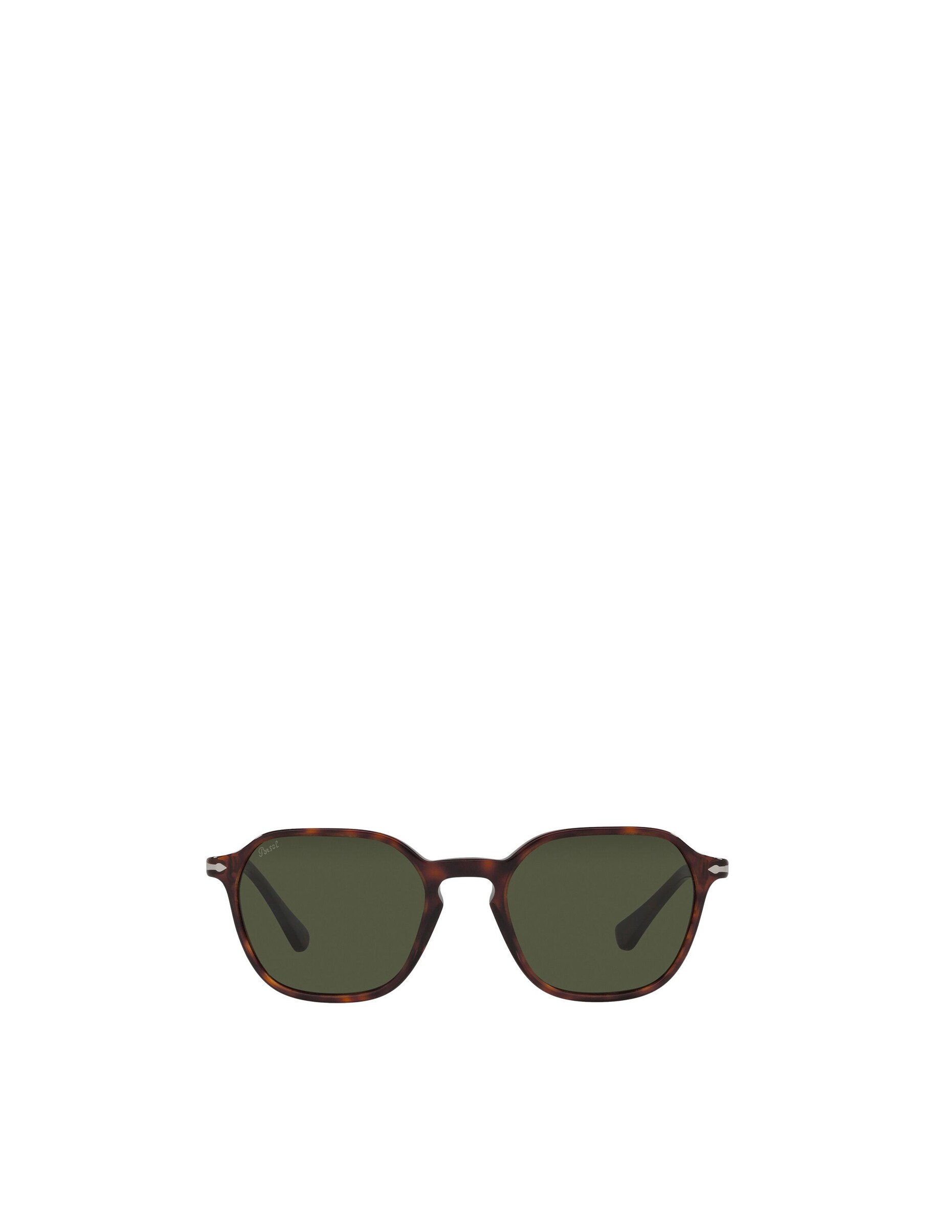 Квадратные солнцезащитные очки Persol, цвет Havana цена и фото
