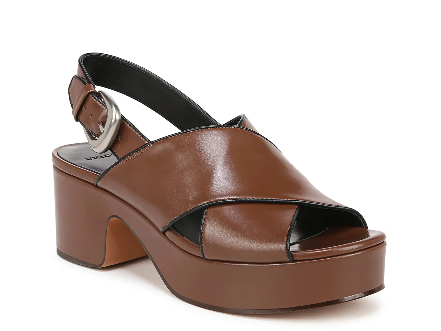 

Сандалии Marlene Platform Sandal Vince, темно-коричневый