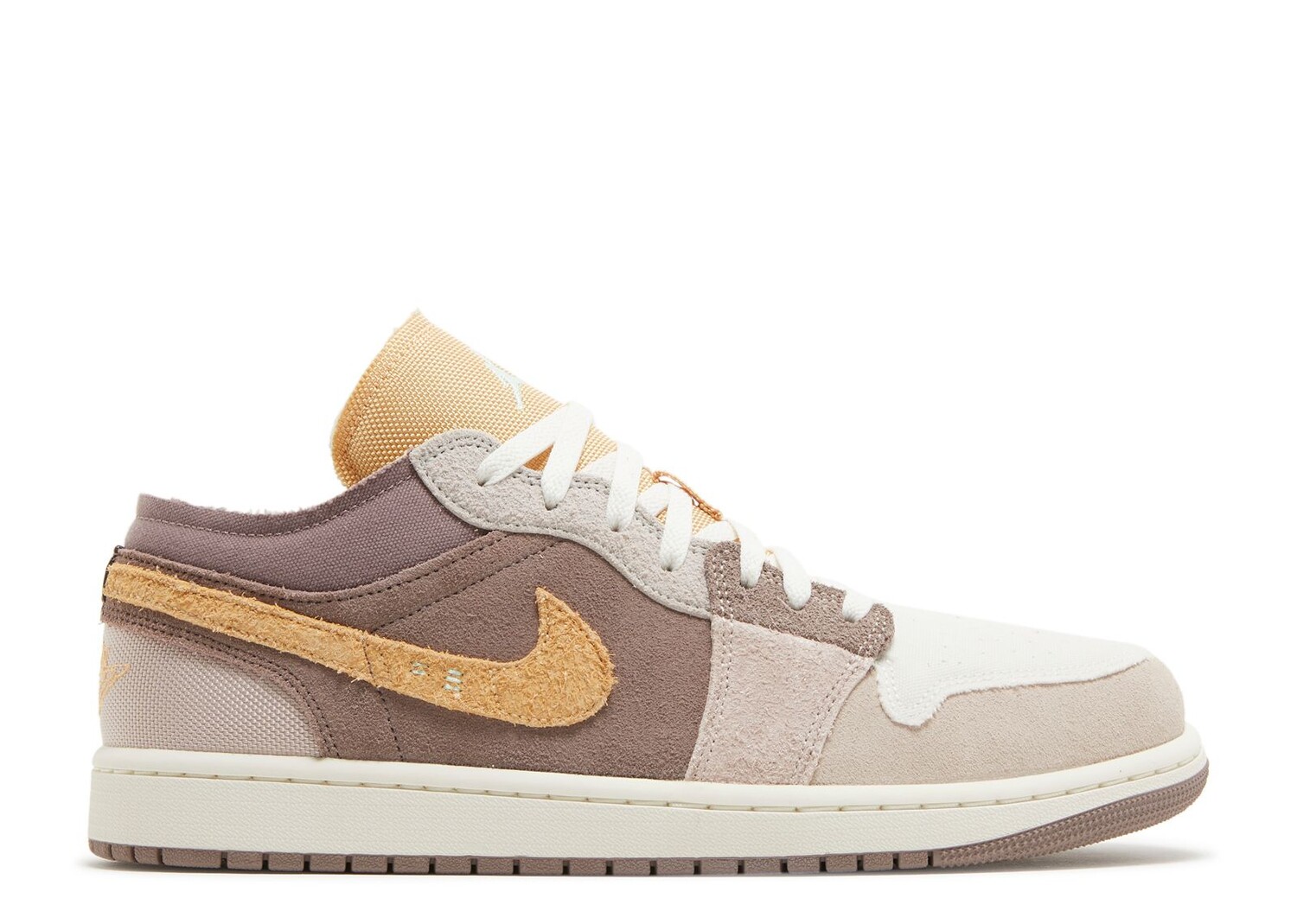 Кроссовки Air Jordan Air Jordan 1 Low Se Craft 'Inside Out - Taupe Haze', коричневый кроссовки air jordan 1 mid se inside out craft inside out white grey 42 5 eu