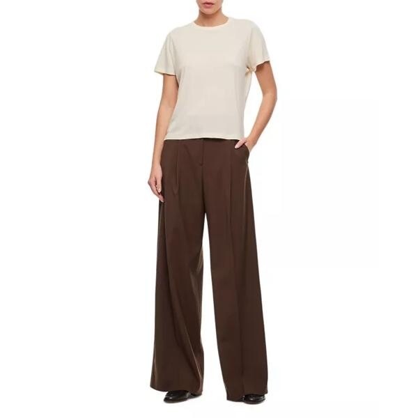 

Брюки tenda wide leg trousers Sportmax, коричневый