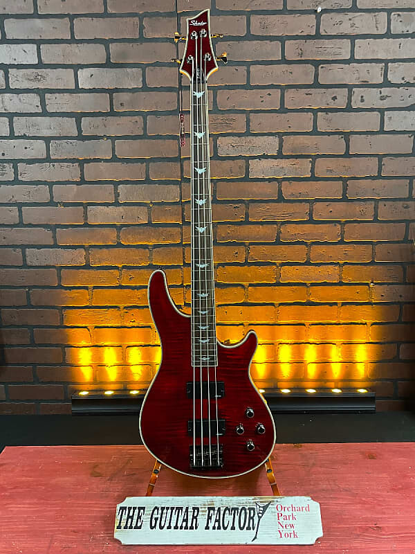 

Басс гитара Schecter Guitar Research Omen Extreme-4 Electric Bass Black Cherry