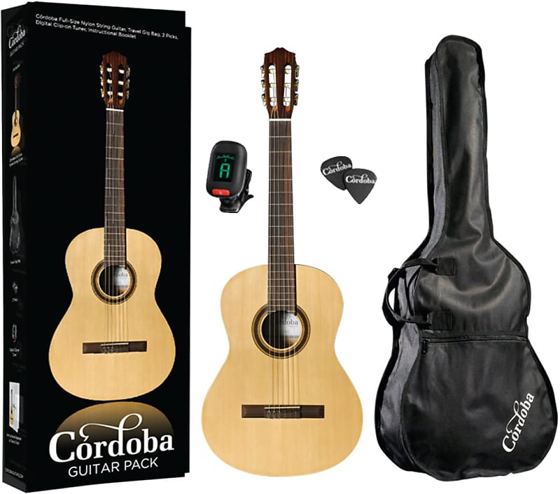 Акустическая гитара Brand New Cordoba CP100 Nylon String Classical Guitar Pack - with Accessories цена и фото