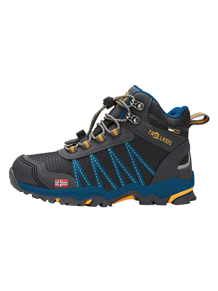 

Кроссовки Trollkids Trolltunga Hiker Mid, черный
