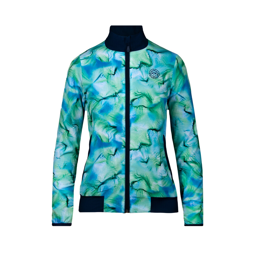 

Спортивная куртка BIDI BADU Gene Tech Jacket - rose/white, цвет grün/dunkelblau