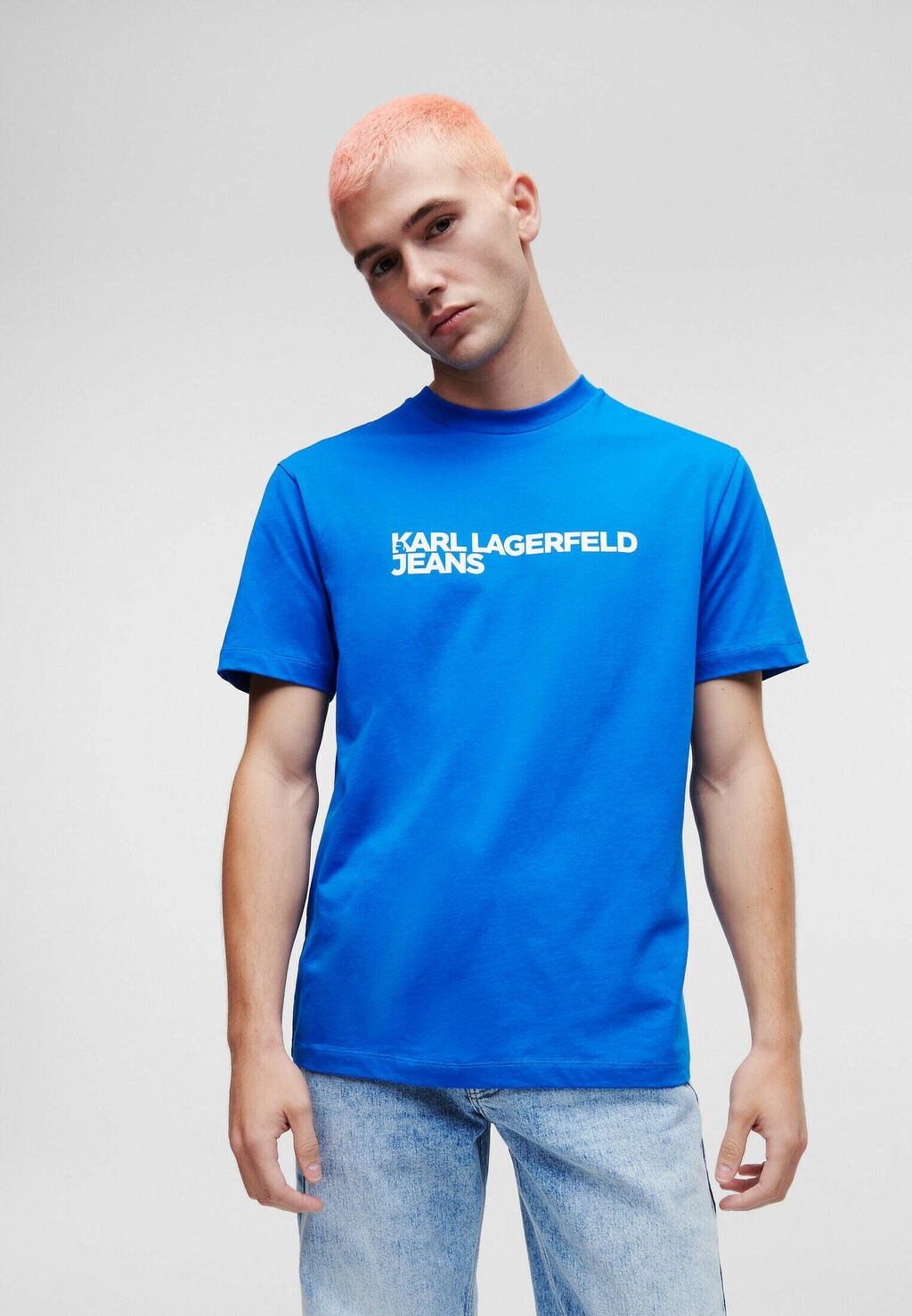 

Футболка с принтом Karl Lagerfeld Jeans, синий