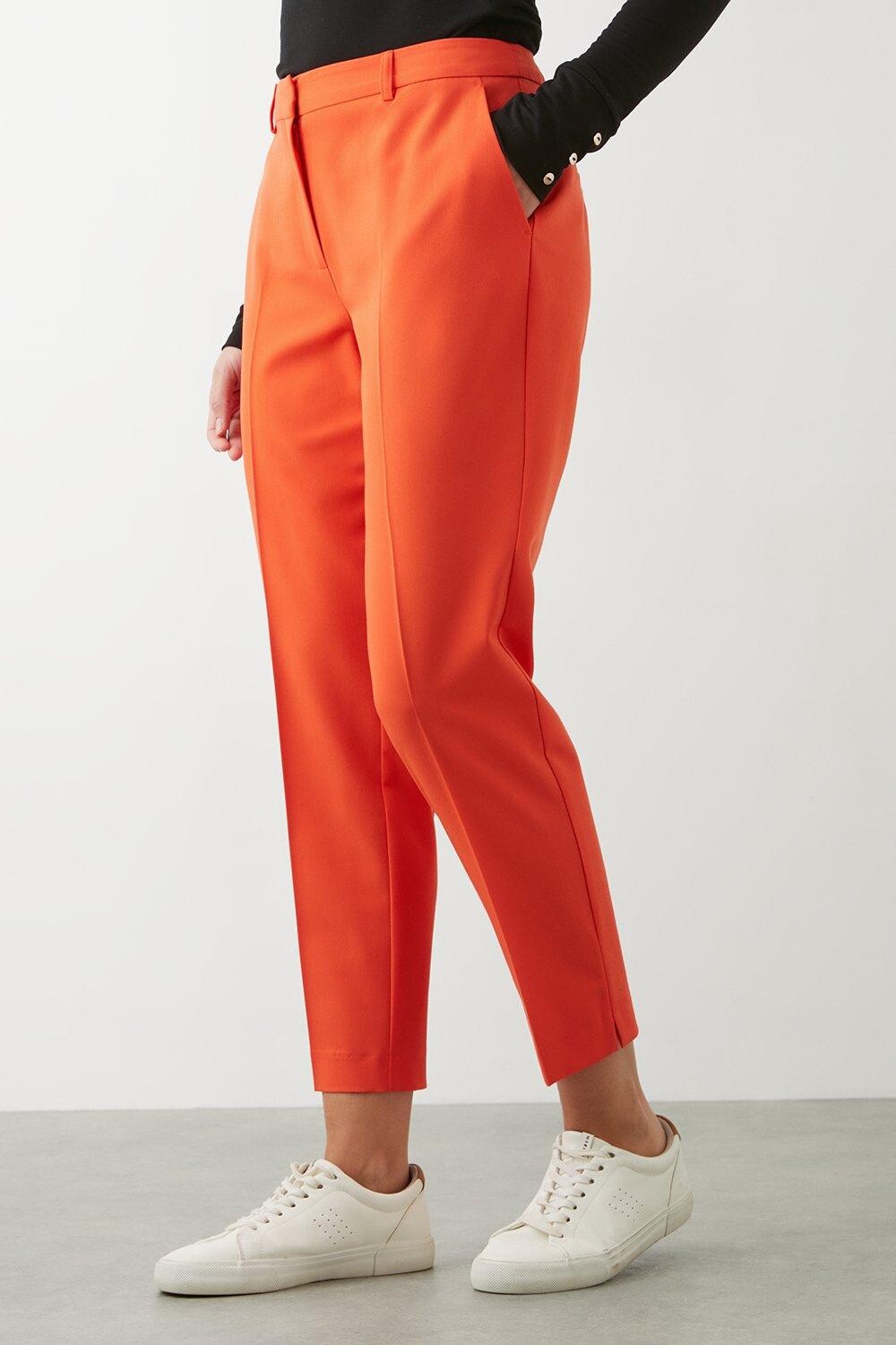 

Узкие брюки Grazer до щиколотки Dorothy Perkins, оранжевый