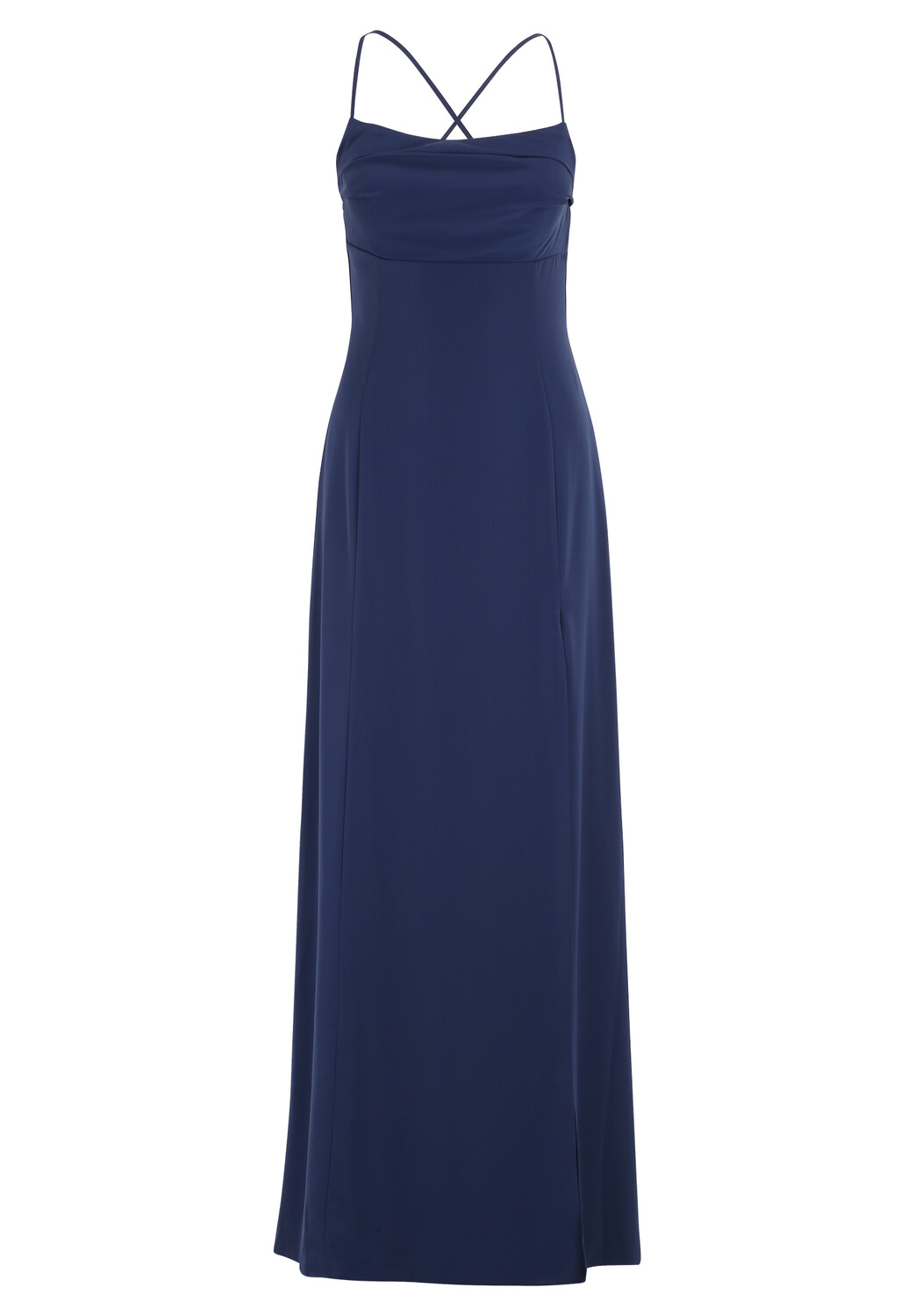 

Платье Vera Mont Abend mit Wasserfallausschnitt, цвет Festival Blue