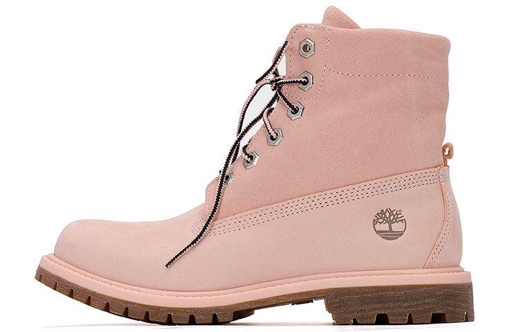 

Ботинки женские розовые Timberland