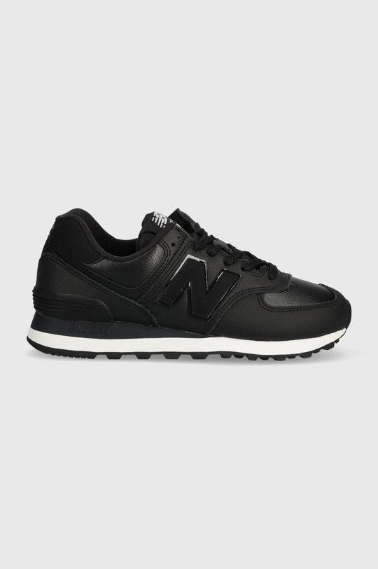 

Кожаные кроссовки WL574IB2 New Balance, черный