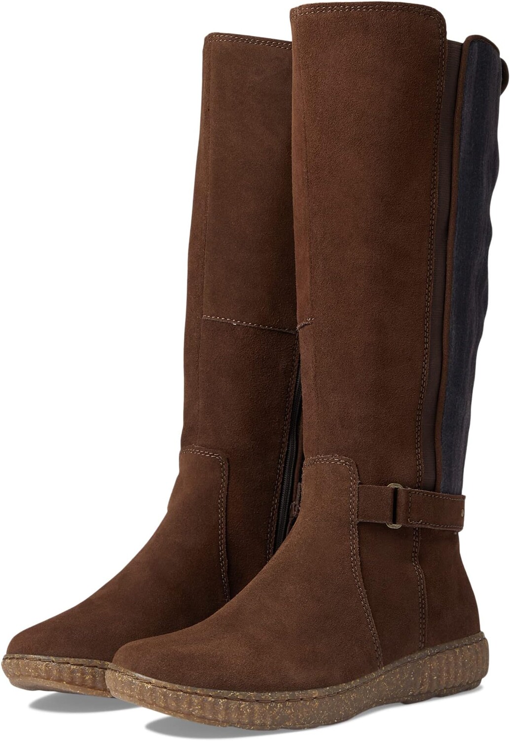 

Сапоги Caroline Style Clarks, цвет Dark Brown Suede
