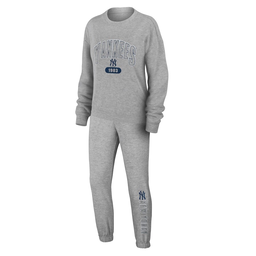 

Пижамный комплект WEAR by Erin Andrews New York Yankees, серый
