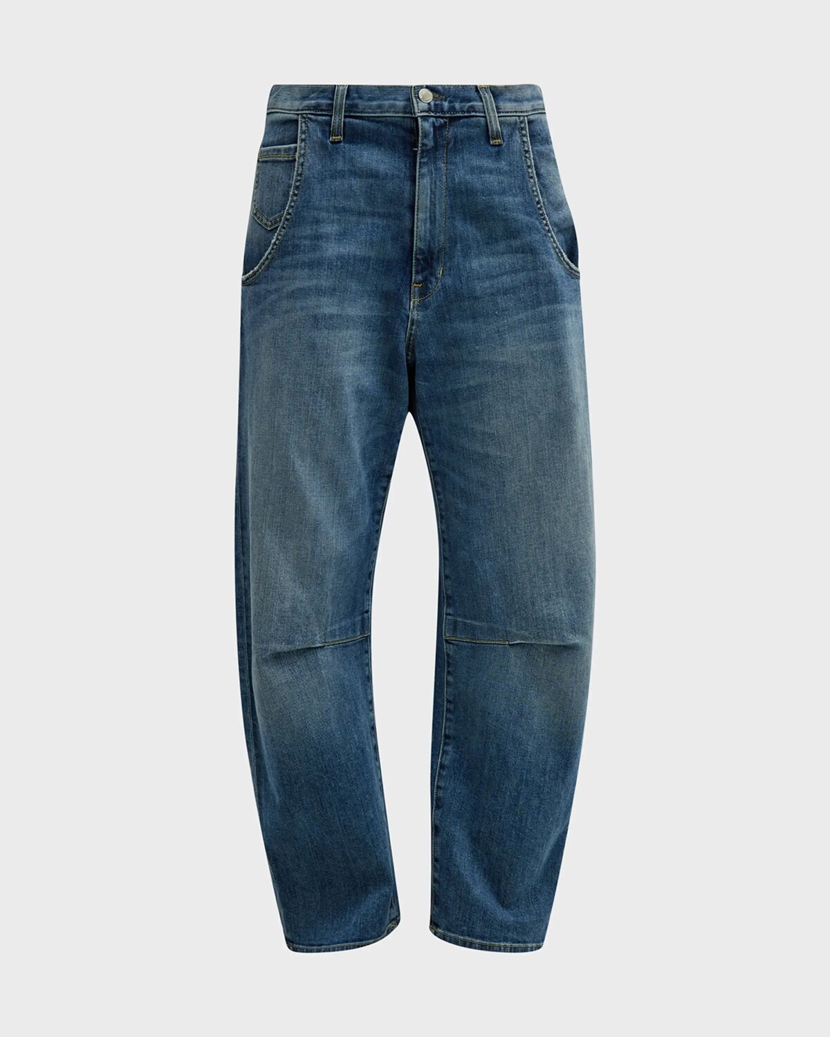 

Широкие джинсы Emerson из выцветшего денима Nili Lotan, цвет Classic Wash