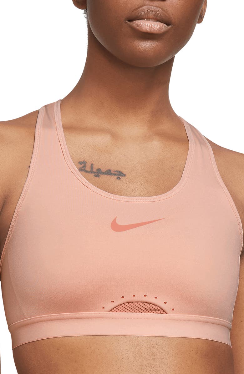 Спортивный топ бра Nike Dri Fit Swoosh