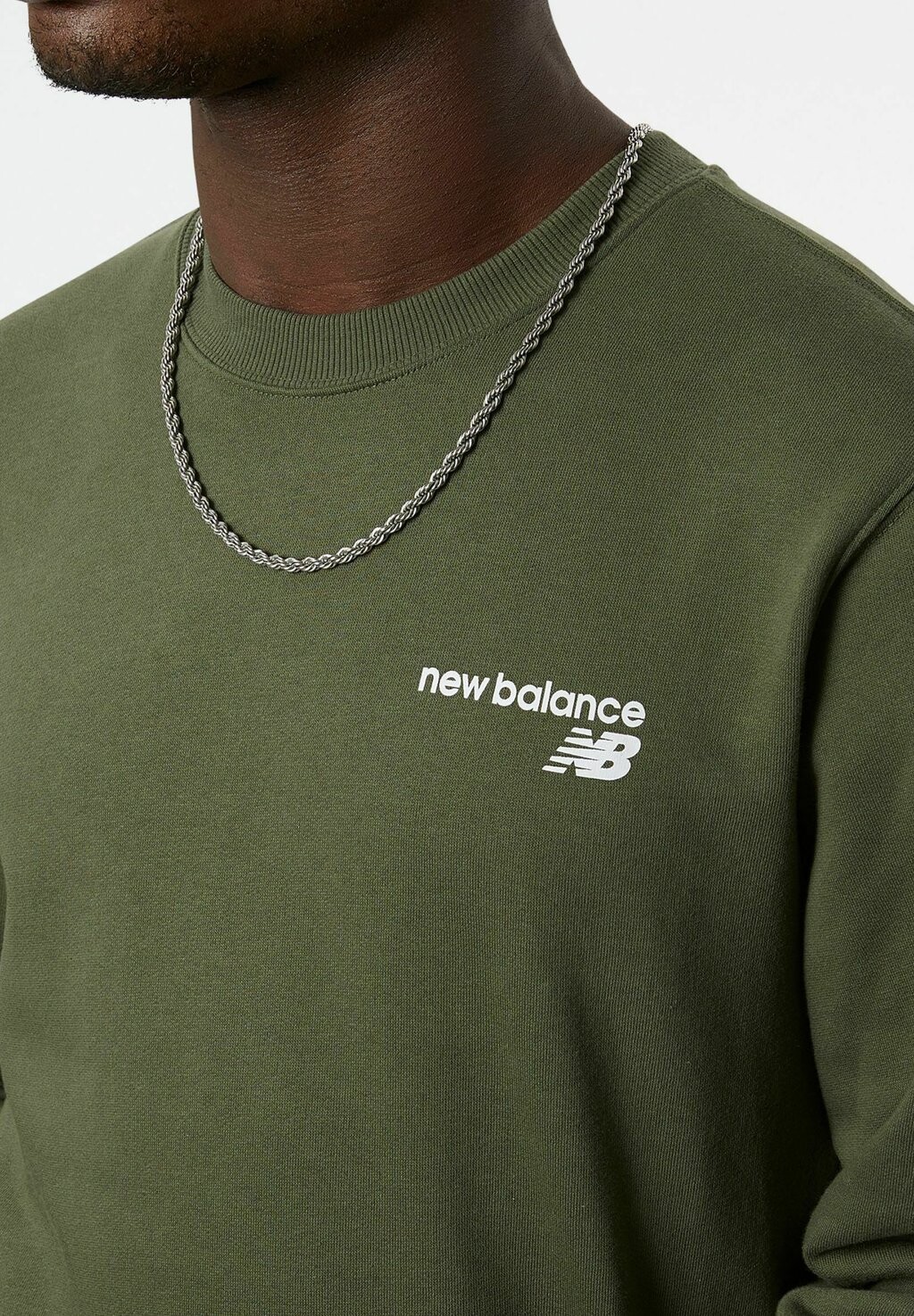 

Толстовка CREWNECK New Balance, зеленый