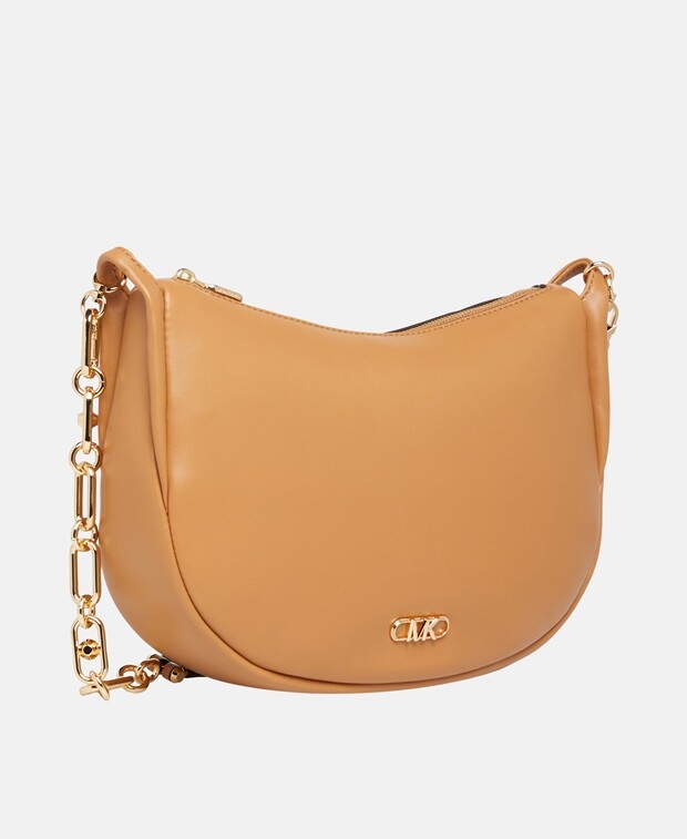 

Кожаная сумка через плечо Michael Michael Kors, коричневый