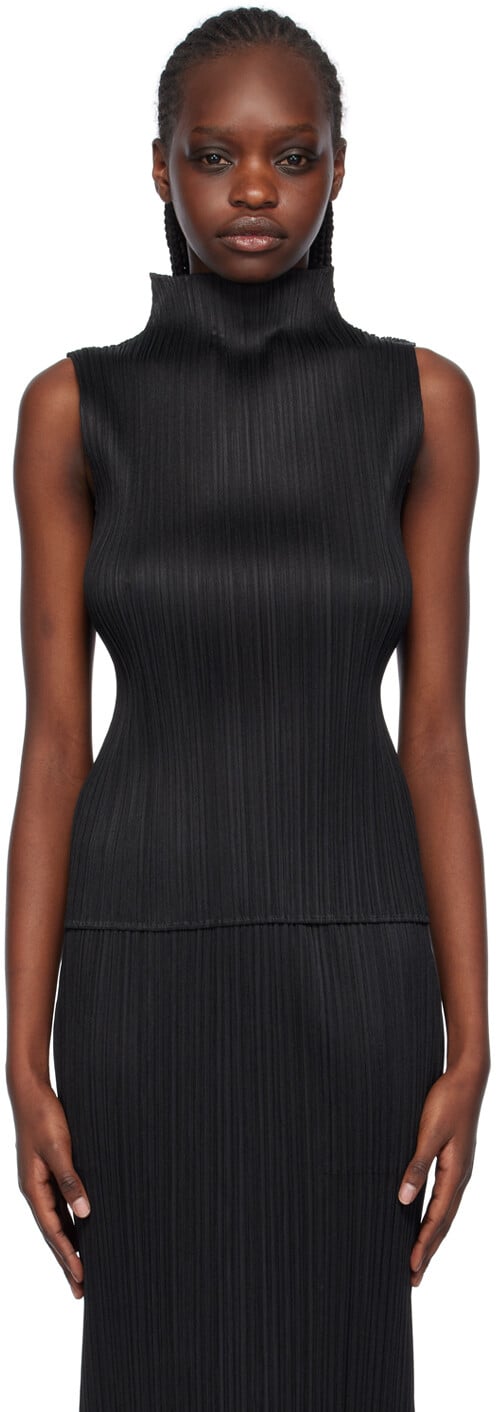 

Черный базовый топ Pleats Please Issey Miyake