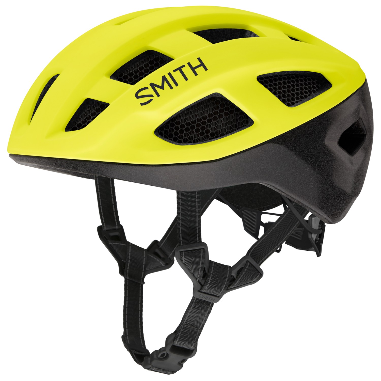Велосипедный шлем Smith Triad MIPS, цвет Matte Neon Yellow Viz шлем interceptor matte neon yellow black enduro mtb s m 55 61 см kali 02 21317136