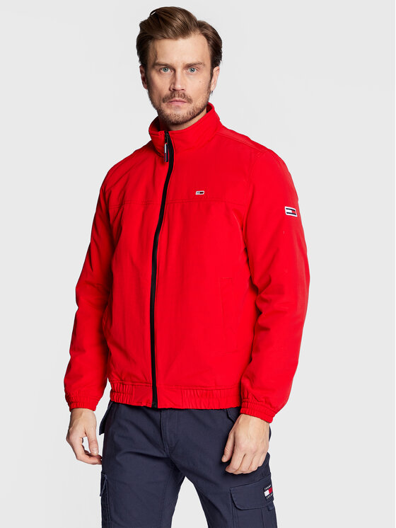 Переходная куртка стандартного кроя Tommy Jeans, красный переходная куртка стандартного кроя dare2b красный