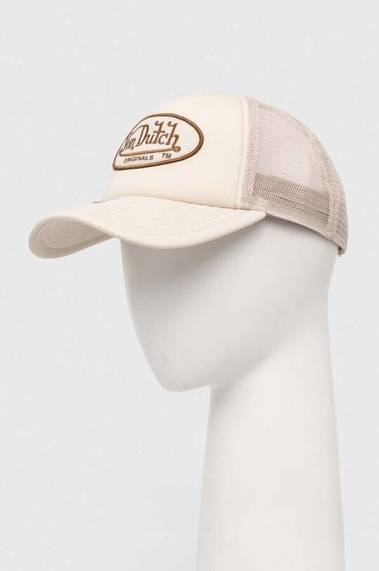 

Кепка Von Dutch, бежевый