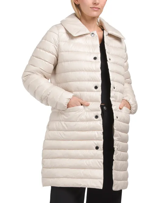 

Складная куртка с застежкой спереди Bcbgmaxazria, цвет Oyster