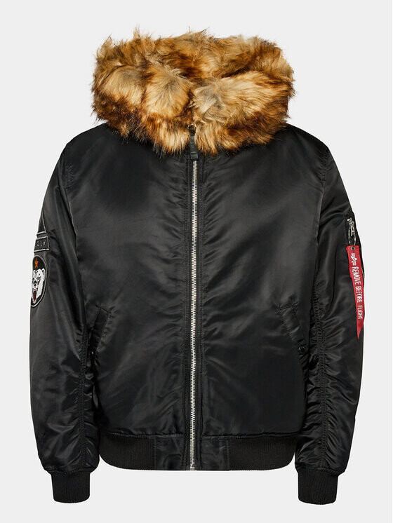 

Зимняя куртка стандартного кроя Alpha Industries, черный
