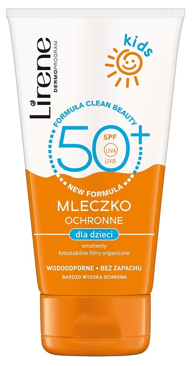 

Молоко с фильтром для детей Lirene Sun Kids SPF50, 150 мл