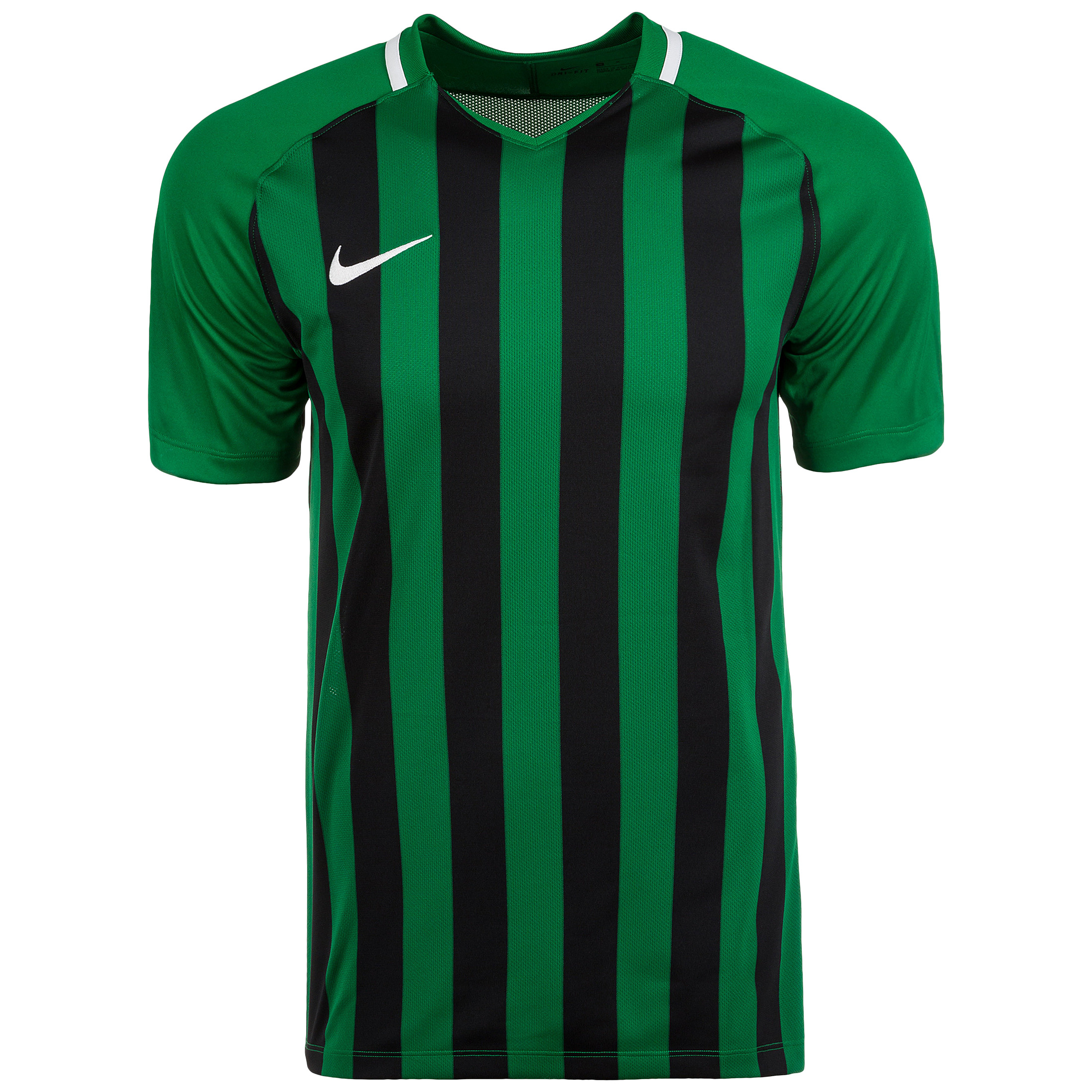 

Рубашка Nike Fußballtrikot Striped Division III, зеленый / черный